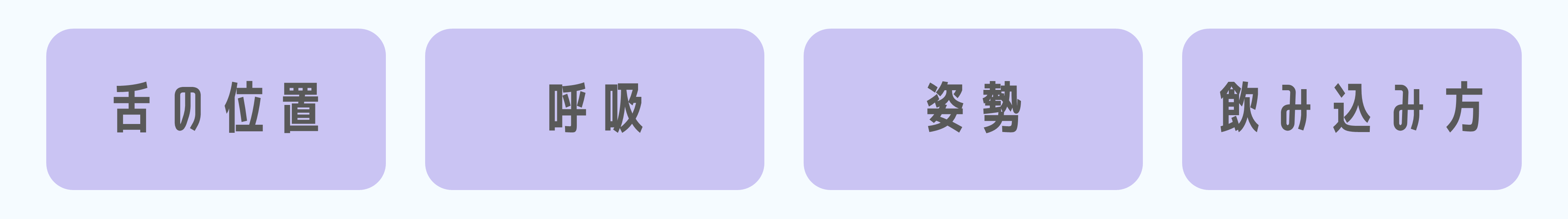 舌の位置